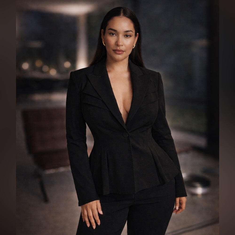 Like Hybrid & Company Black Stretch Blazer | Women’s Plus Size 3X | NWT Jacket